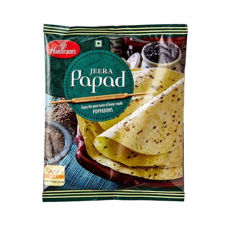 HALDIRAMS JEERA PAPAD 180GM